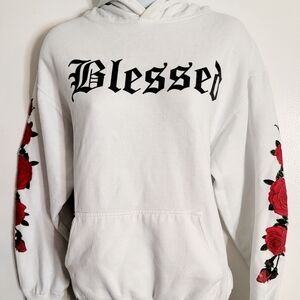 Phora white hoodie M